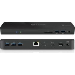 ALOGIC ThunderBolt 3.0 Docking Station with 4K Support & Power Delivery-Black - MOQ:1