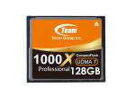 Team Group Memory Card Compact Flash CF 128GB, 1000X