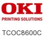 Oki C8600 Cyan Toner Cartridge - 6,000 pages