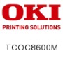 Oki C8600 Magenta Toner Cartridge - 6,000 pages
