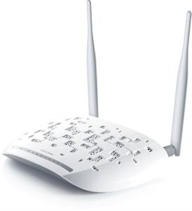 TP-Link 4-Port 300Mbps Wireless N USB ADSL2+ Modem Router, 2 Detachable Antennas