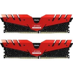 Team Group DDR4 3000MHz PC-24000 Gaming T-Force Dark Series ROG 16GB (8GB*2) DIMM 16-18-18-38 1.35V  RED HS
