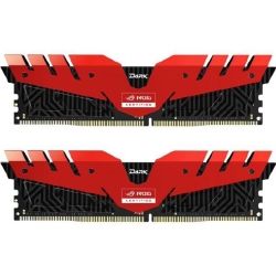 Team Group DDR4 3000MHz PC-24000 Gaming T-Force Dark Series ROG 16GB (8GB*2) DIMM 16-18-18-38 1.35V  RED HS
