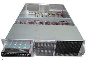 TGC Rack Mountable Server Chassis Case 3U 650mm Depth with 14x3.5 HDD cages and ATX PSU Window - No PSU