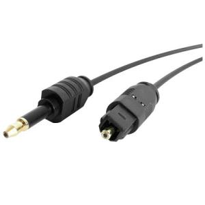 StarTech 6ft Toslink to Mini Digital Optical SPDIF Audio Cable