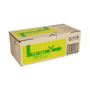 Kyocera TK-564Y Yellow Toner Kit to suit Printer: FS-C5300DN (10,000 Yield)