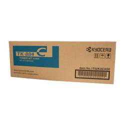 Kyocera TK-884C Cyan Toner Cartridge (18,000 Yield)