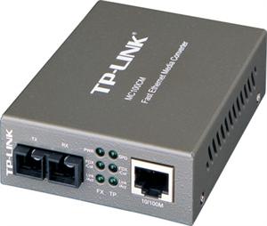 TP-Link 10/100M RJ45 to 100M multi-mode Full-Duplex SC Fiber Converter
