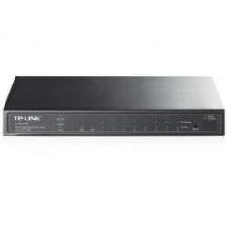 TP-Link TL-SG2210P 8 Port Gigabit Smart Switch, GbE (8), POE (8), SFP (2), 5 Yr