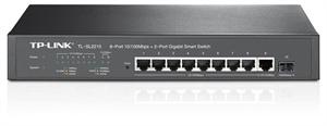 TP-Link TL-SL2210 8-Port 10/100Mbps + 2-Port Gigabit Smart Switch 802.1Q VLAN, Port Security and Storm control L2/L3/L4 QoS IGMP Snooping LS