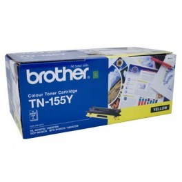 Brother TN-155Y Yellow Toner Cartridge - 4,000 pages