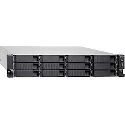 QNAP TS-1273U-RP-8G,12BAY NAS(NO DISK), RX-421ND, 8GB,10GbE SFP+,M.2(2),2U,RPSU,3YR WTY