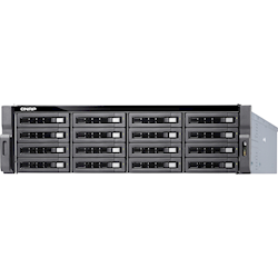 TS1673U-RP-8G NO RAIL 3U RACK NAS 2.1GHZ AMD RX-421ND QUAD CORE, 16X HDD 8GB RAM, 2X PSU