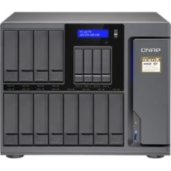 QNAP TS-1677X-1200-4G,12+4 BAY NAS (NO DISK), RYZEN 3, 4GB,GbE(4),10GbE(2),TWR,2YR