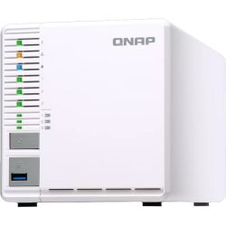 QNAP TS-332X-4G, 3 BAY NAS (NO DISK), AL-324, 4GB, USB,10GbE SFP+(1),GbE(2),TWR,2YR