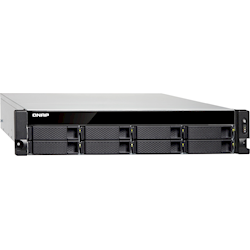 QNAP TS-873U-16G,8BAY NAS(NO DISK), RX-421ND, 16GB,10Gb SFP+(2),GbE(4),M.2(2),2U,2YR WTY