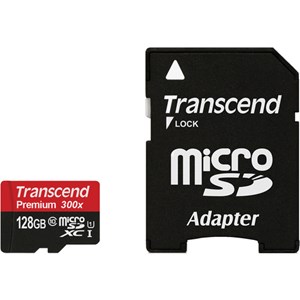 Transcend 128 GB MicroSDHC MicroSDXC Card Class 10 UHS-1 U1