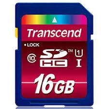 Transcend 16 GB SDHC SD Card