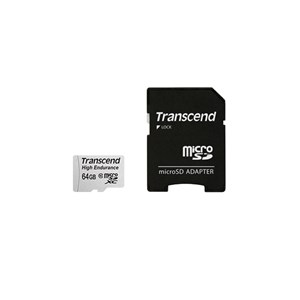 Transcend TS64GUSDXC10V64GB High Endurance microSDXC Memory Card