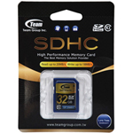 Team SDHC 32GB Class 10 SD Card