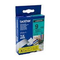 Brother TZ-721 Laminated Black Printing on Green Tape (9mm Width 8 Metres in Length)