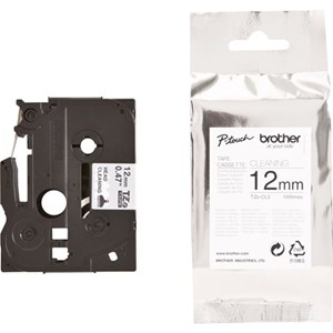 BROTHER TZE TAPE 12MM HEAD CLEANING CASSETTE