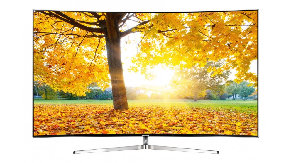 Samsung 65 SUHD TV CURVED Edge backlight HDR 1000 Supreme MR 200 10 bit panel Quantum Dot Color Precision Black Supreme UHD Dimming Peak Illuminator Pro Ultra Black Panel Quad-Core Voice