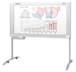 Panaboard UB-5838C 76 inch Whiteboard 1.8 inch LCD Display USB Color 2 Panel Scan