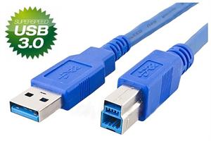 8Ware UC-3001AB USB3.0 AM-BM Cable, 1M