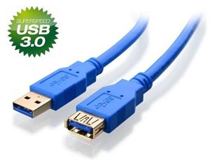 8Ware UC-3002AAE USB 3.0 Certified Extension A-A M-F Cable 2m