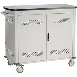 40 Laptop/Chromebook Cart with Hinged Locking Door