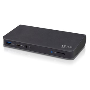 ALOGIC VROVA USB-C Universal Docking Station with Power Delivery, The VROVA UCDHP1 is a Dual Display USB-C Docking Station with Power delivery