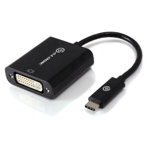 ALOGIC 15cm USB-C to DVI Adapter - Black - MOQ:2
