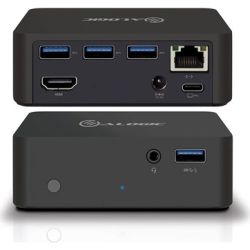 ALOGIC USB-C POWER Dock - Includes Power Adapter - Black - Prime Series - MOQ:1