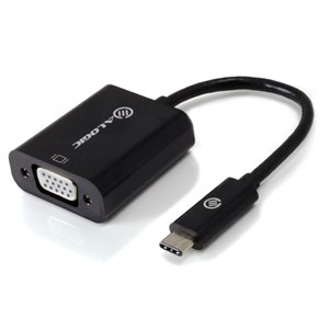 ALOGIC 15cm USB-C to VGA Adapter-Black