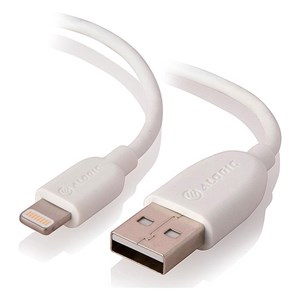 ALOGIC 25cm USB to Lightning Cable for Charge and Sync (Apple Certified Under MFI)White