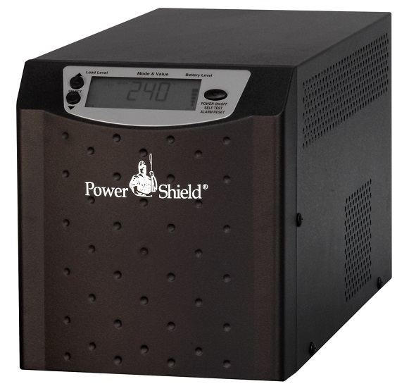 PowerShield Commander 2000VA / 1400W Line Interactive Pure Sine Wave Tower UPS with AVR. Telephone / Modem / LAN Surge Protection, Australian Outlets
