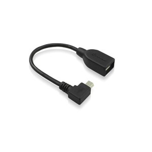 ALOGIC - Right Angle 15cm Mini USB Male to USB Type A Female [USB2-MAB-RTADP]