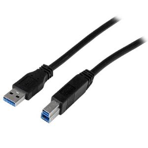 1m 3 ft Certified USB 3.0 A to B Cable