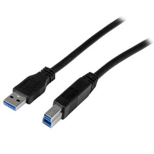 2m 6 ft Certified USB 3.0 A to B cable