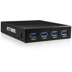 Icy Box IB-866 3.5 Front Adapter with 4x USB 3.0 USB Hub