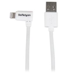 StarTech Angled Lightning to USB Cable - 1 m (3ft) - White