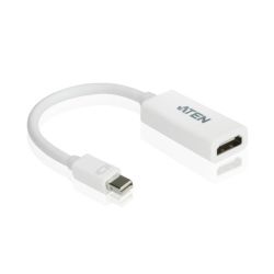 Aten VC-980, Mini DisplayPort to HDMI Adapter, VGA, SVGA, XGA, SXGA, UXGA, White, 1 Year Warranty, ATN CAB MINI DISPLAYPORT-M-HDMI-F