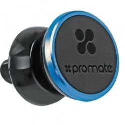 Promate 'VentGrip' Universal Mini Magnetic Car AC Vent Smartphone Holder., BLUE