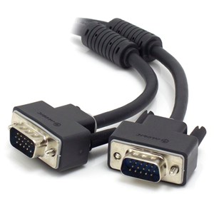 ALOGIC 2m VGA/SVGA Premium Shielded Monitor Cable With Filter - Male to Male