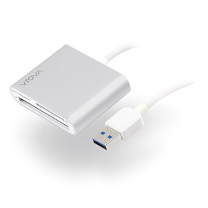 ALOGIC USB 3.0 Multi Card Reader - Micro SD, SD & Compact Flash - Prime Series - MOQ:2