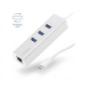 ALOGIC USB-C to Gigabit Ethernet & 3 Port USB Hub -Prime Series - MOQ:2