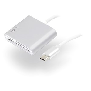 ALOGIC USB-C Multi Card Reader - Micro SD, SD & Compact Flash - Prime Series - MOQ:2