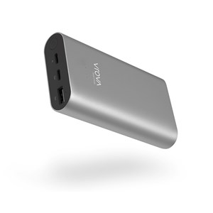 ALOGIC VROVA USB-C 10200mAh Portable Power Bank with Dual Output - 2.4A and 3A - Space Grey