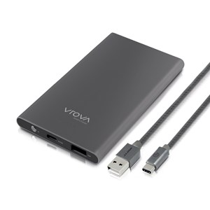 Alogic 5200mAh USB-C Portable Power Bank - Black